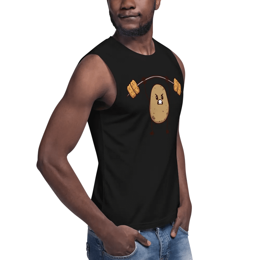 Tough Tater Muscle Tank product image (9)