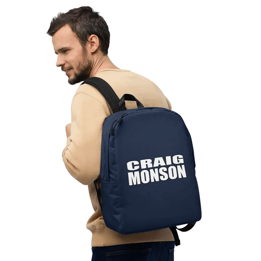 Backpack by Craig Monson (Navy Blue) product image (8)