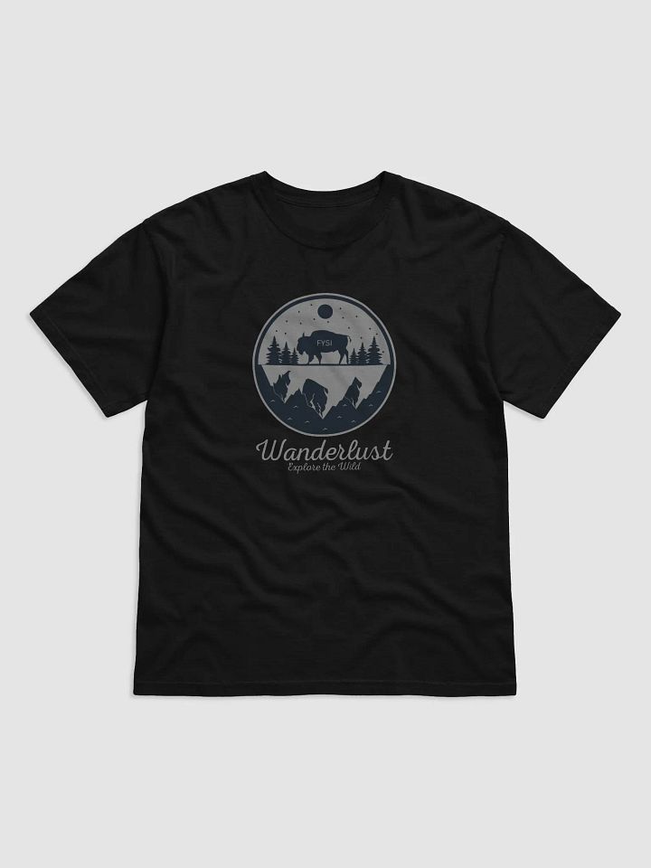 Wanderlust cotton T-shirt product image (1)