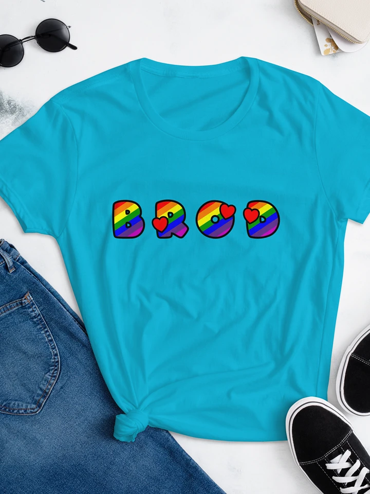 Bród Meaning Pride - Irish / Gaeilge T-shirt for PRIDE 🏳️‍🌈 Women's T-Shirt 🩵 product image (1)