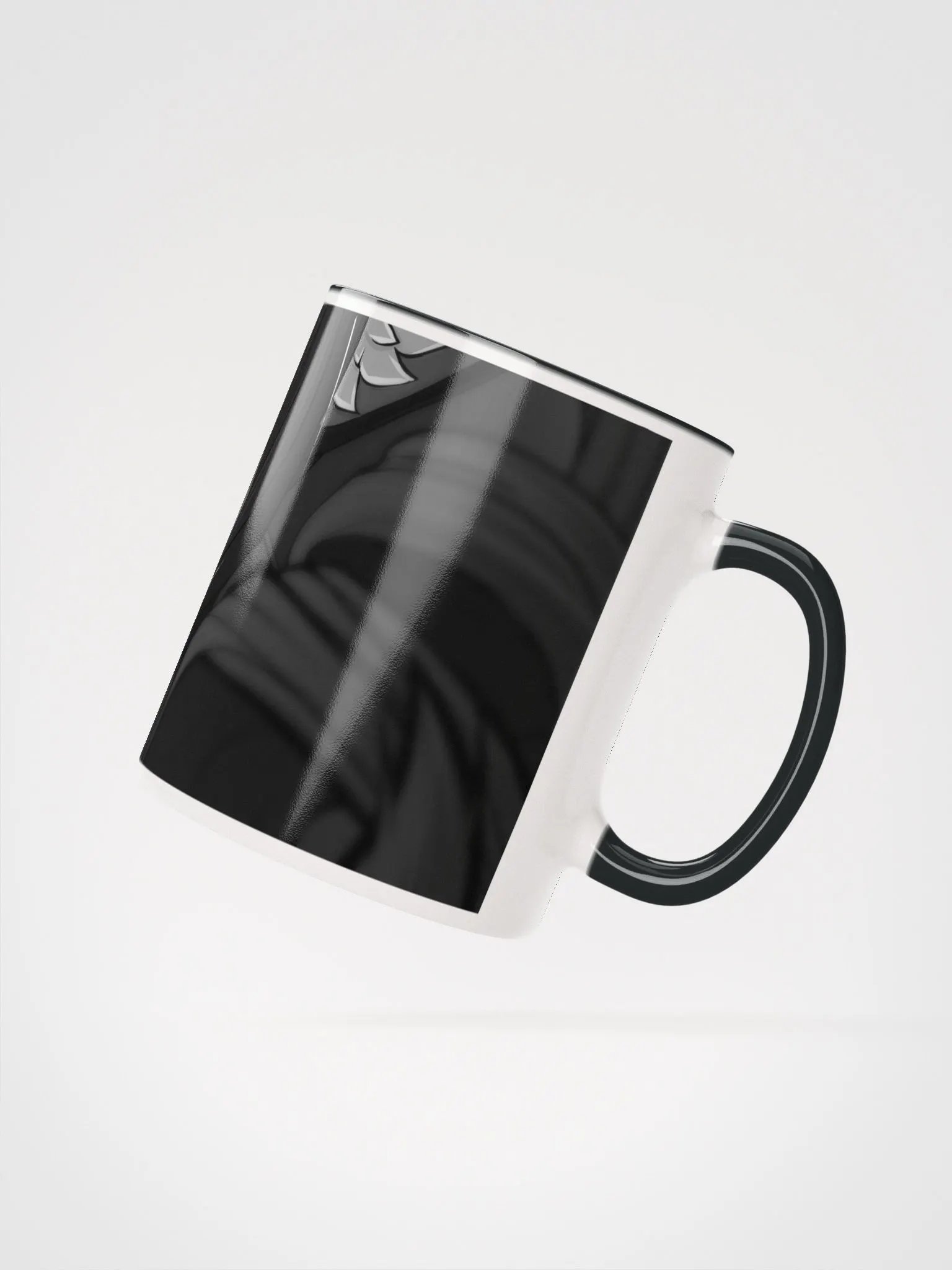 Ceramic Mug With Black and White Art product image (2)