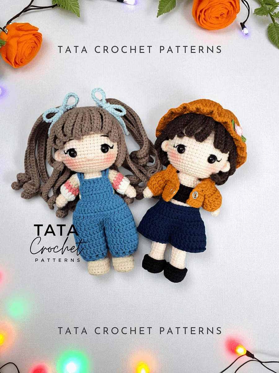 PDF -♡- Doll Dress Up & Transformation -♡- Version 1 -♡- Amigurumi Doll Crochet Pattern product image (7)