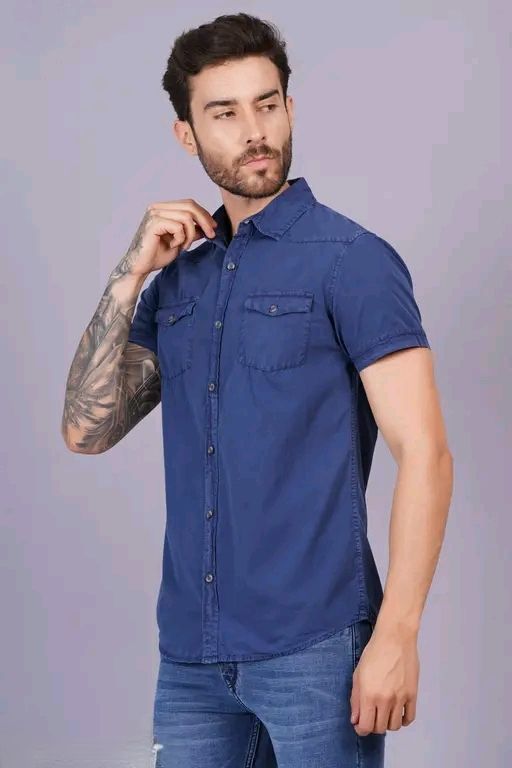 Alfashion DENIM Shirt For Men product image (3)