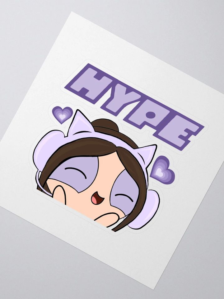 Hype Emote Sticker product image (4)