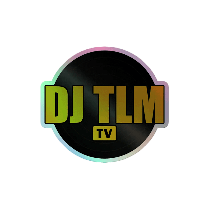 DJ TLM TV Holographic Sticker Set product image (2)