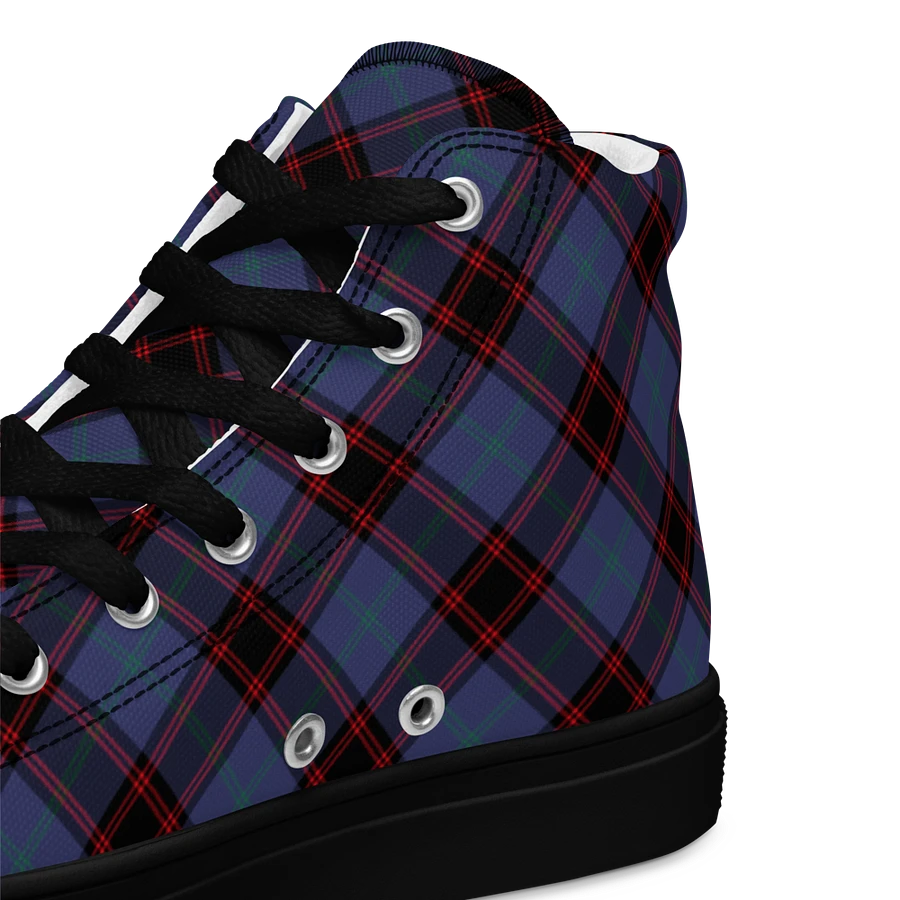 Rutherford Tartan Men's High Top Shoes product image (12)