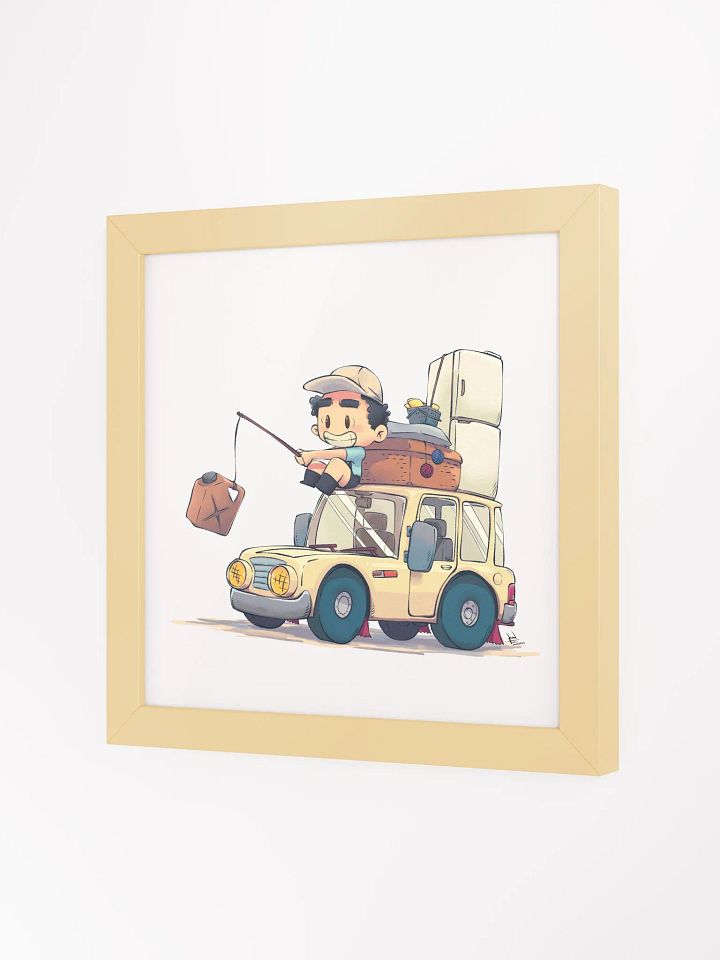 Go Go My Car | Frame Matte Poster product image (17)