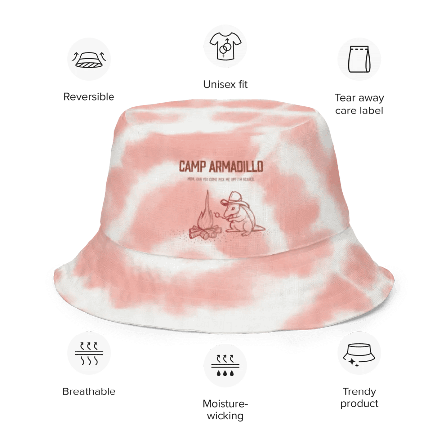Camp ArMADillo Bucket Hat product image (5)
