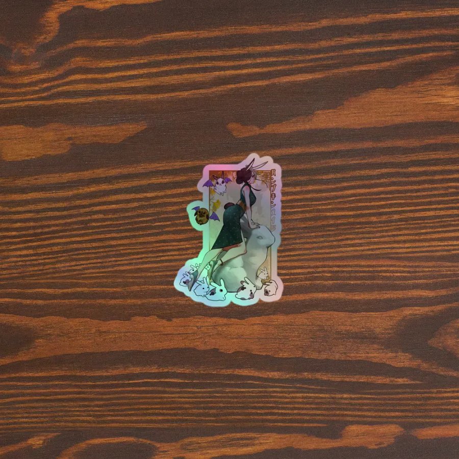Pumpkin Mage: Year of the Rabbit - Holographic Sticker product image (3)