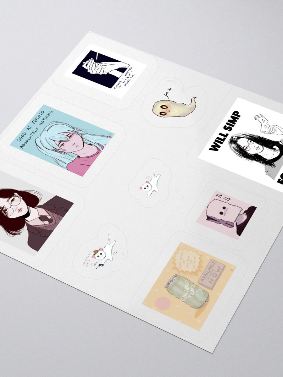 greatest hits sticker sheet product image (7)