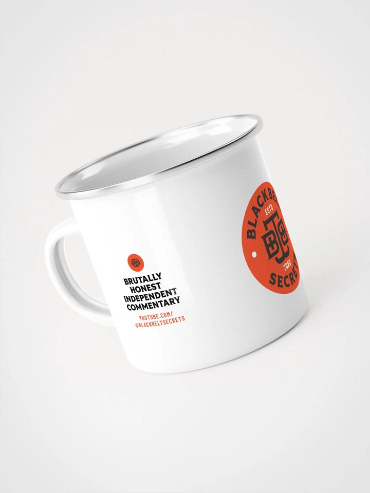 BBS White Enamel 12oz Mug product image (1)