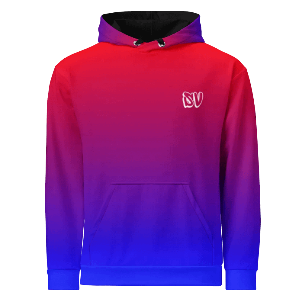 STRAIGHT VIBIN NEON COLOR FADE STYLE MADARA HOODIE product image (1)