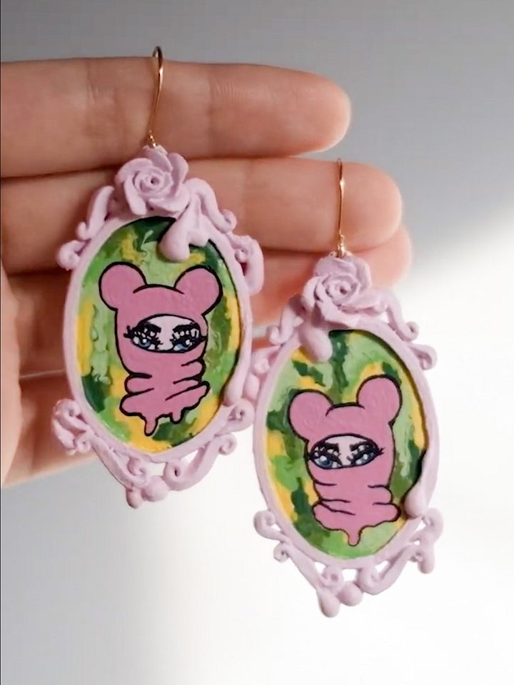 Ryla Collab Mickey Girl Earrings product image (1)