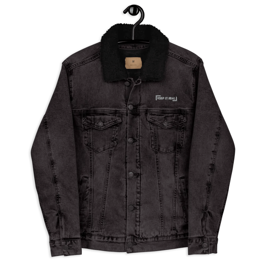 Threadfast Apparel Unisex Sherpa Denim Jacket v1 product image (12)