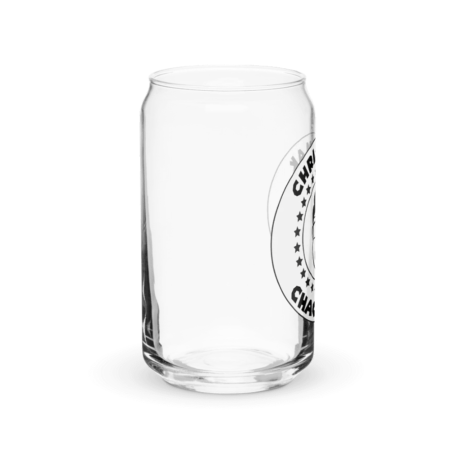 Chaos club glass can cup product image (40)
