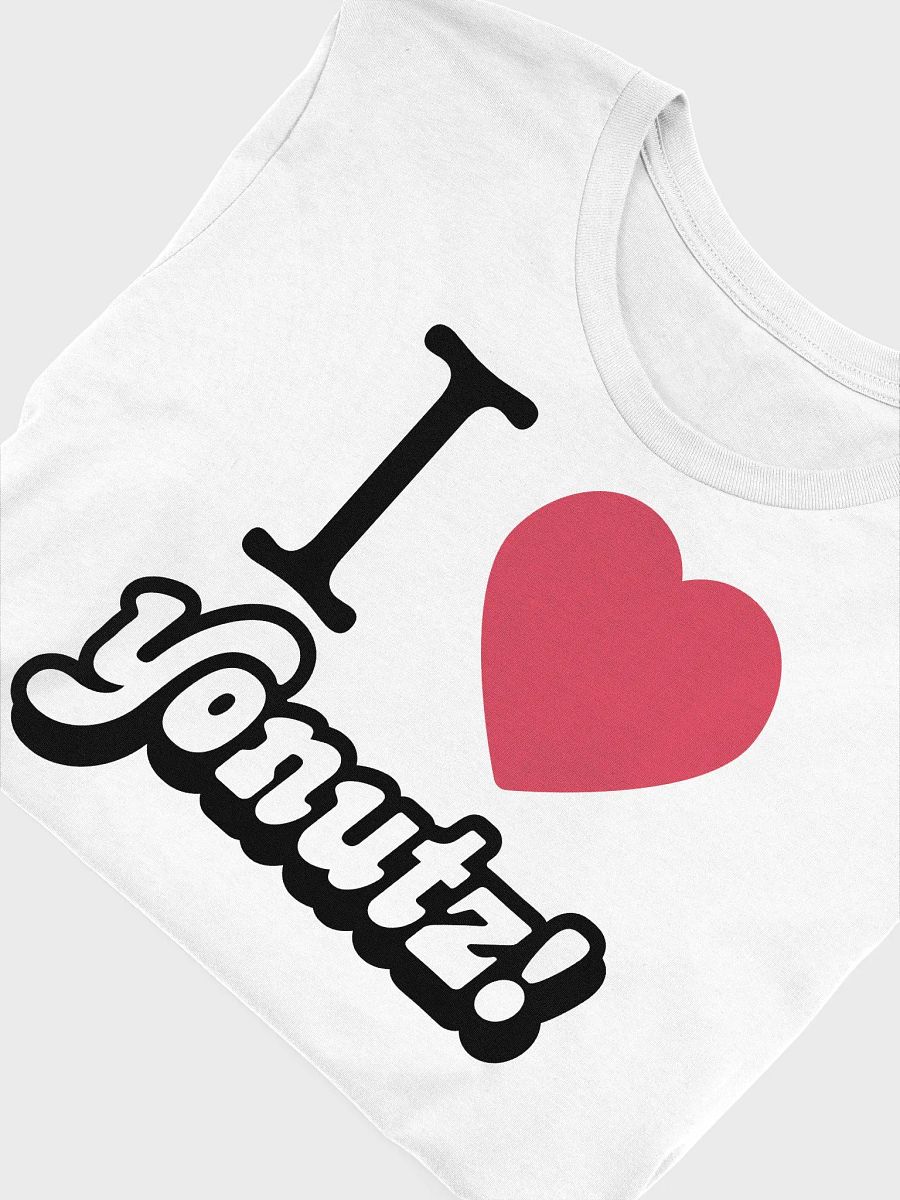 I ❤️ Yonutz White T-Shirt product image (5)