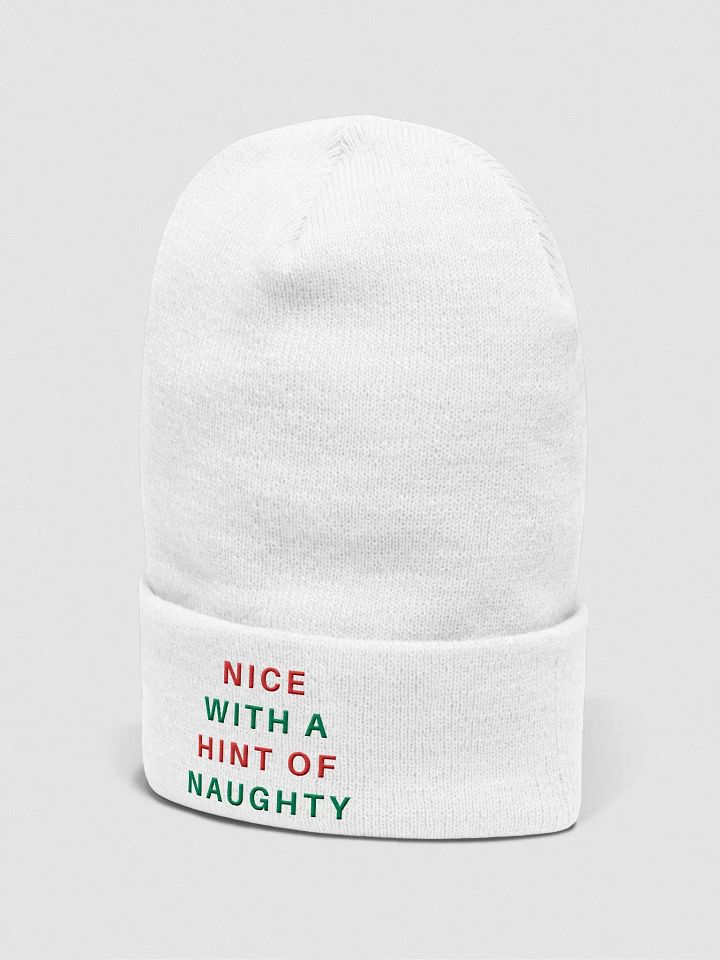 Nice & Naughty Embroidered Beanie product image (10)