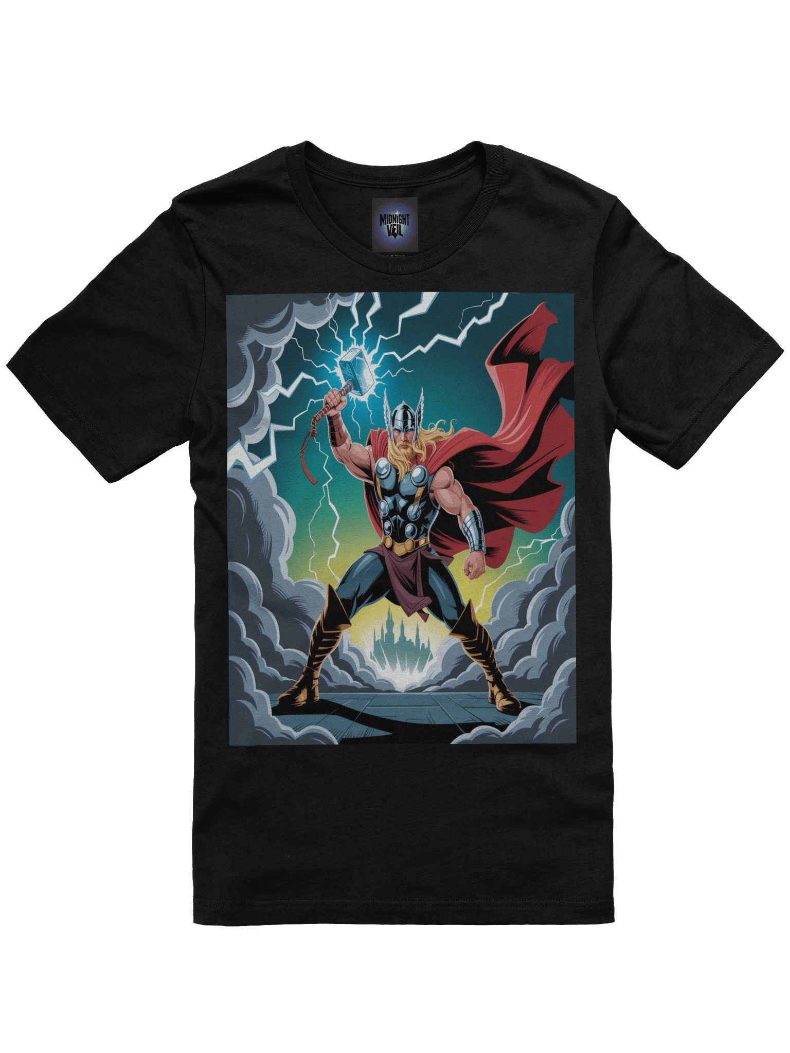 Thor Mjolnir Thunderstrike Supersoft T-Shirt product image (3)