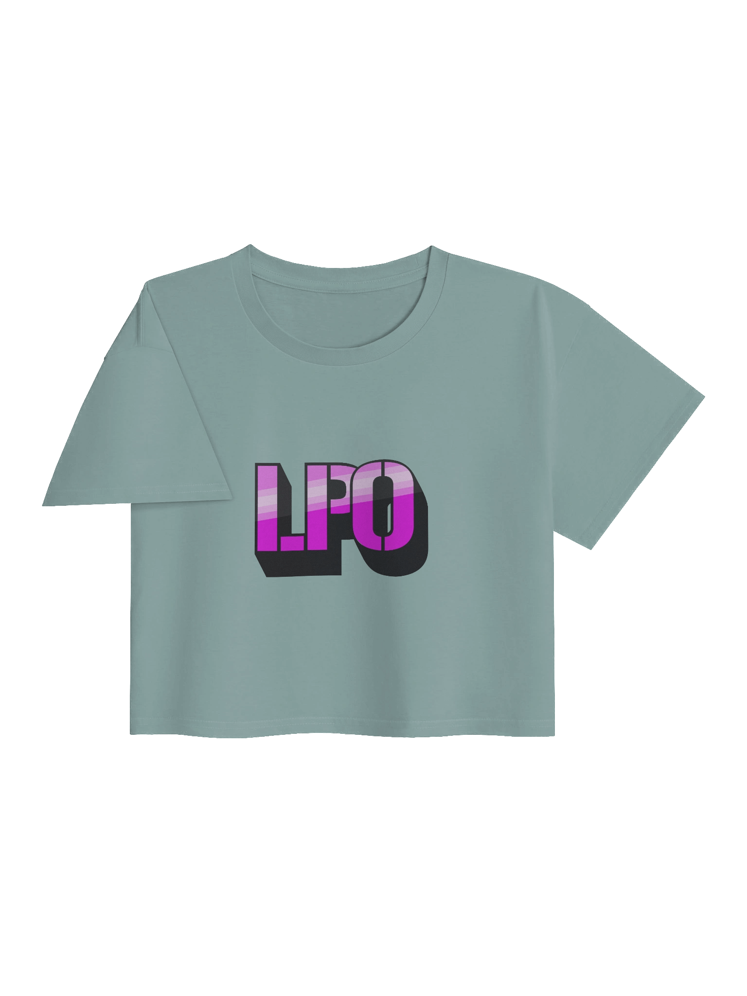 Glossy Pink LPO Women's Crop Top product image (15)