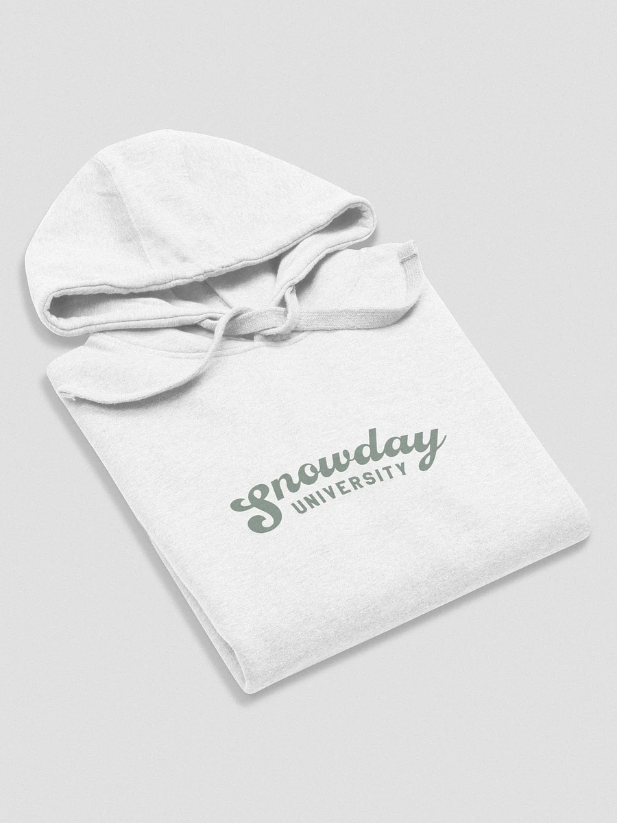 Snowday University hoodie - white product image (6)