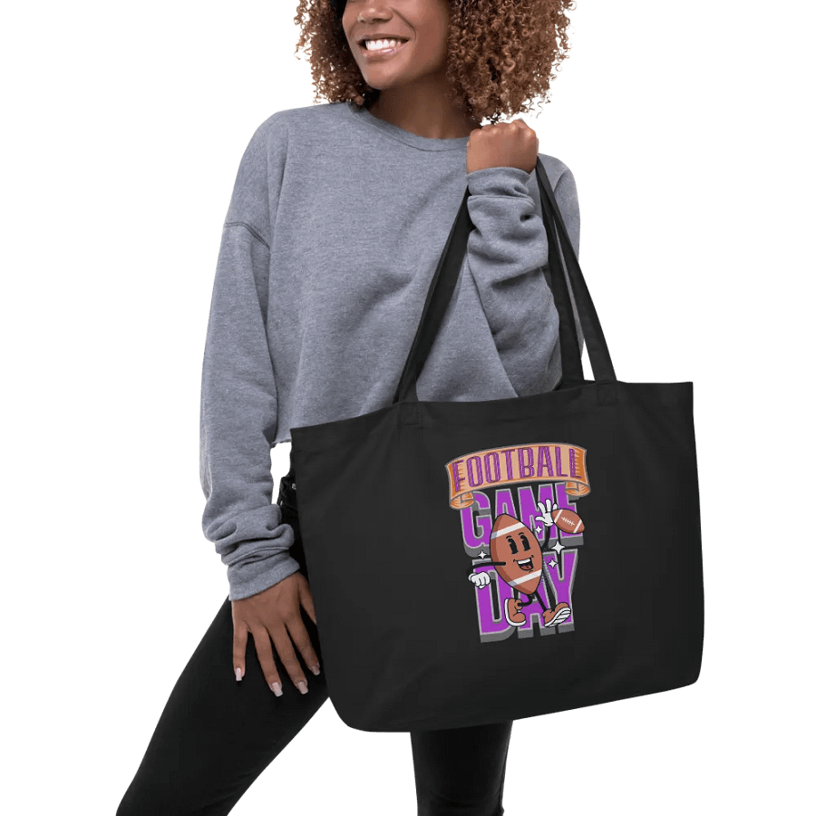 Game Day Football Fun Tote Bag product image (3)