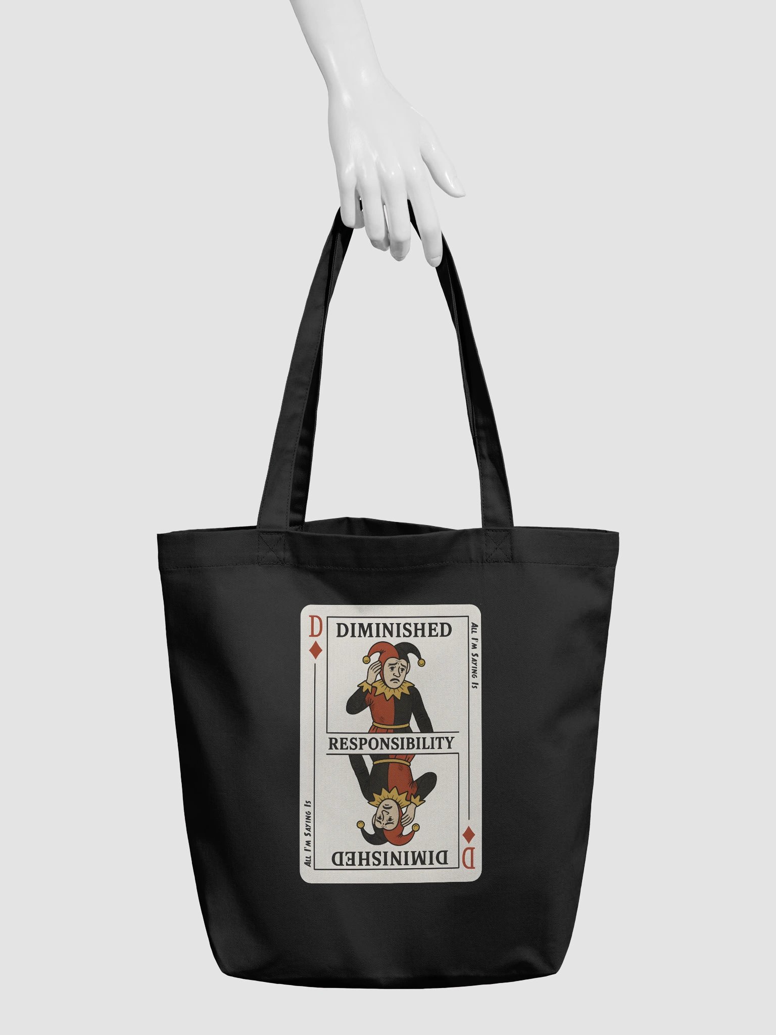 Diminished Responsibility Jester Tote Bag product image (3)