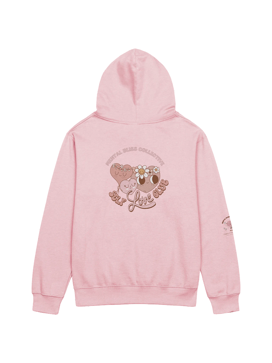 Self Love Club Unisex Midweight Sweatshirt – Join the Movement of Self-CareMidweight Hoodie product image (8)