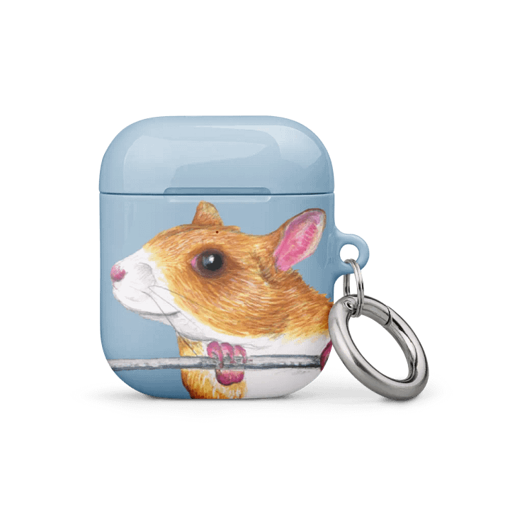 Happy rat Airpods case product image (1)