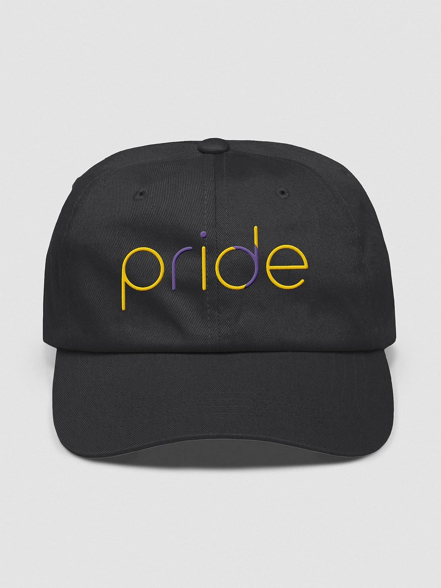 intersex pride in lowercase - Embroidered Hat product image (1)