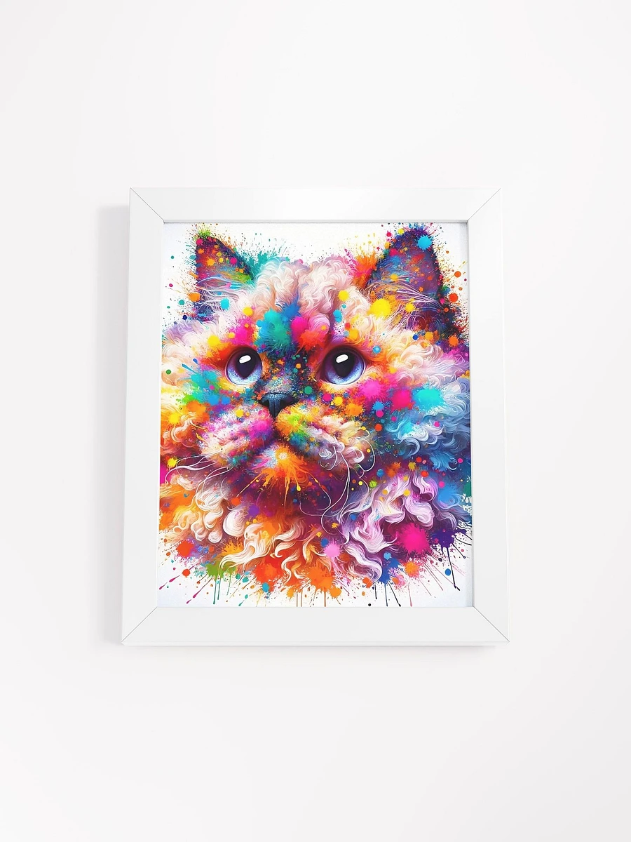 Framed High-Quality Matte Poster (in): Selkirk Rex 2 product image (49)