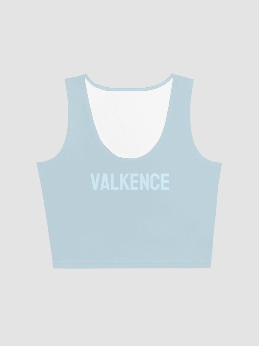 Signature Crop Top Tee - Blue Mist product image (5)