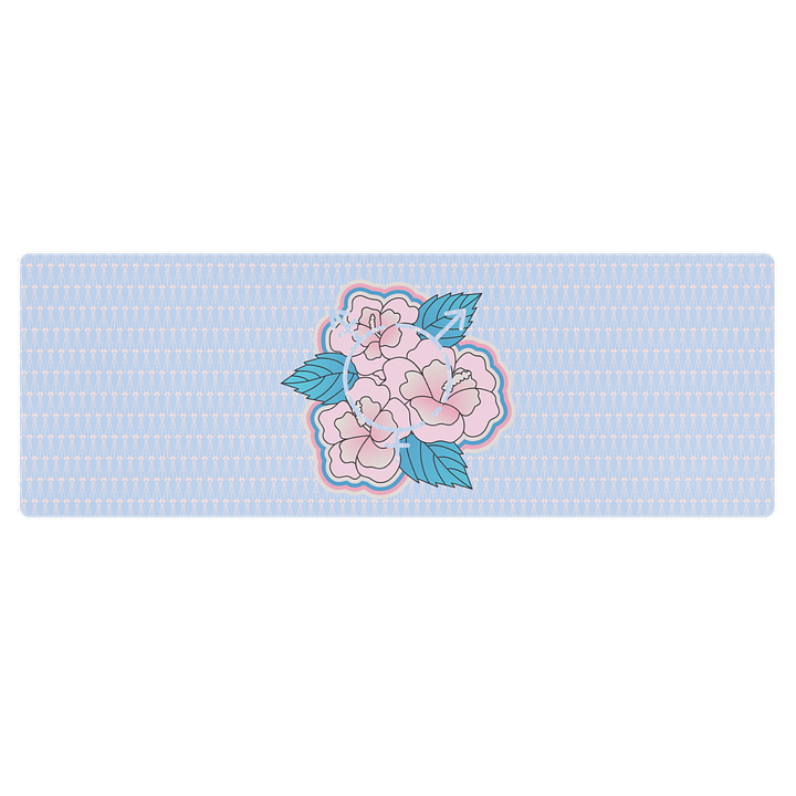 LGBTQIAP2S+ 2025, Trans Flower with Symbol, Yoga Mat product image (1)