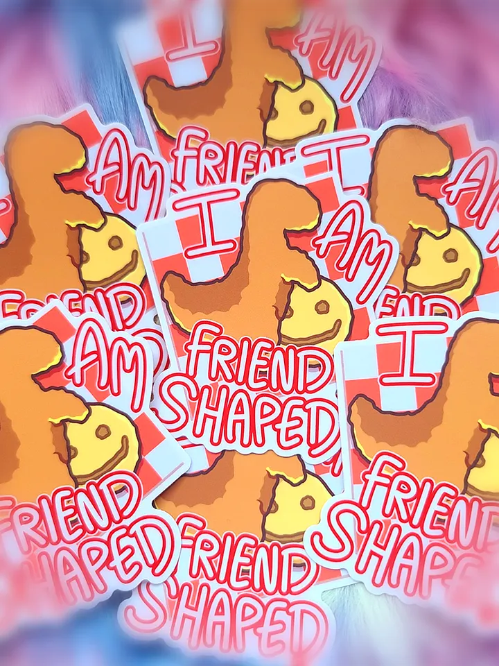 Friend Shaped | Sticker product image (1)