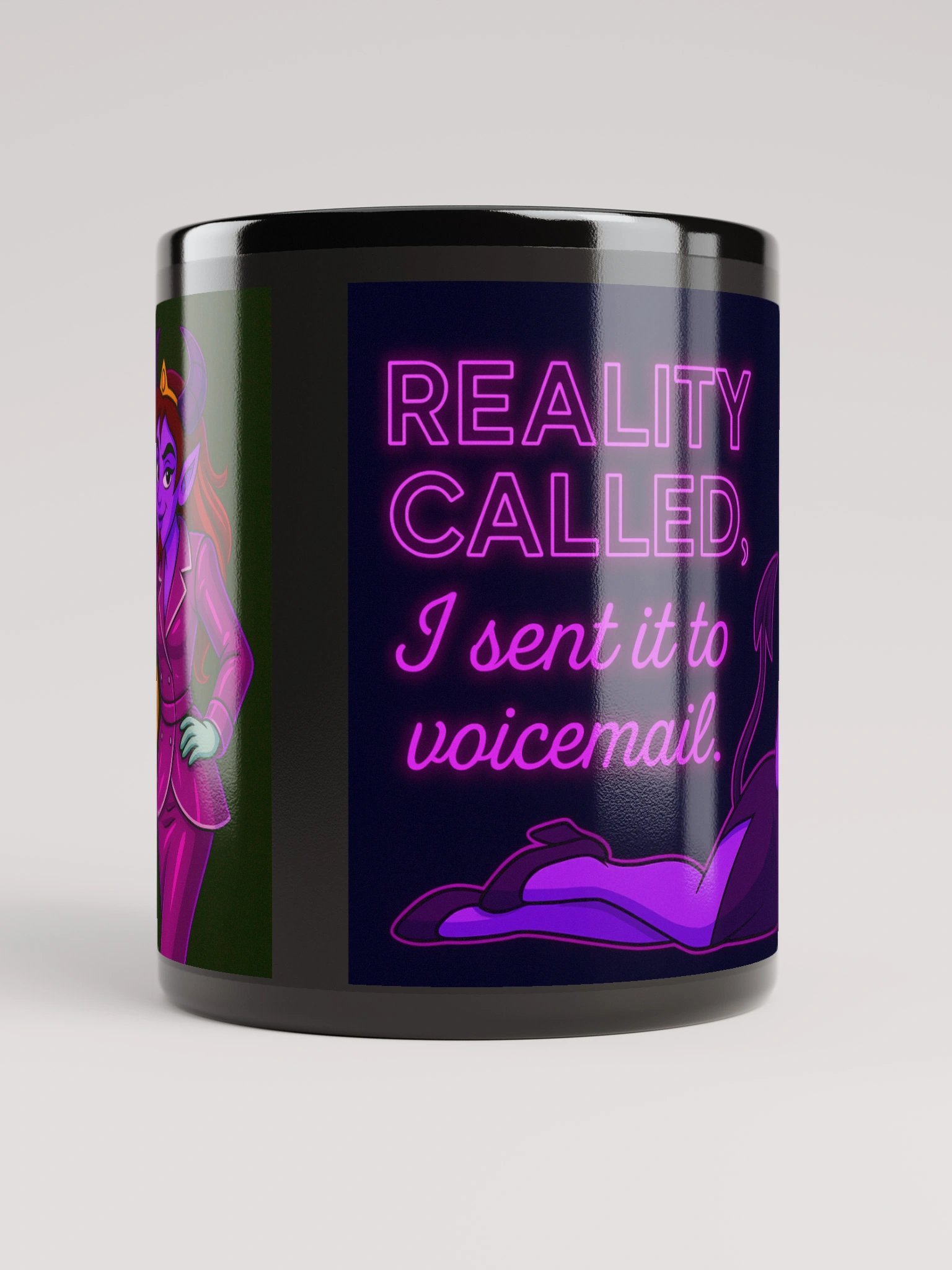 Voicemail Vixen Mug – Jaz the Glam Demonette | Sassy Fantasy Coffee Cup product image (9)