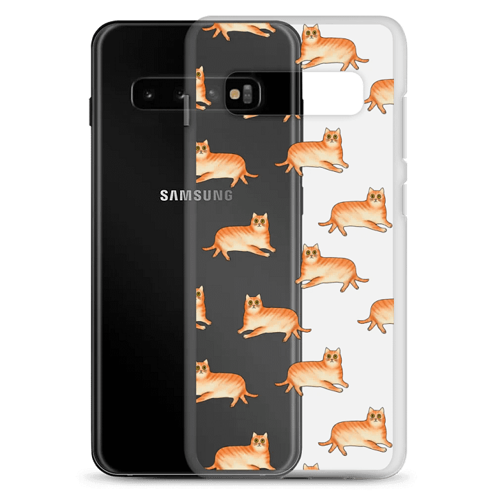 Fat Cat - Clear Case For Samsung product image (20)