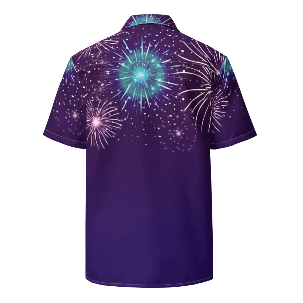 Summer Sky Fireworks Hawaiian Shirt product image (8)