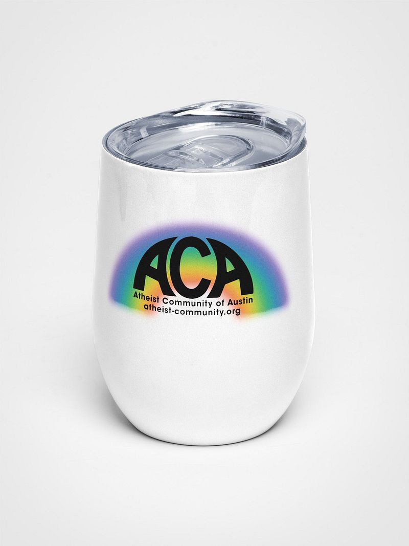 The Atheist Community of Austin Rainbow Tumbler