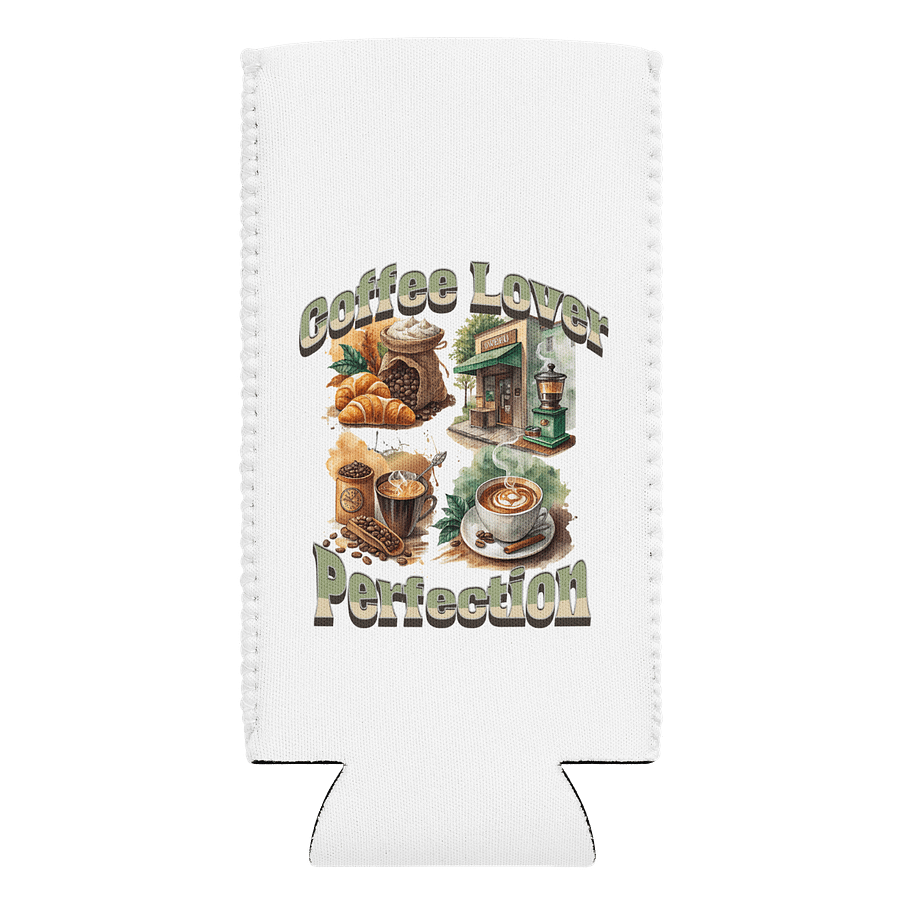 Coffee Lover Perfection Collage Can Cooler product image (1)