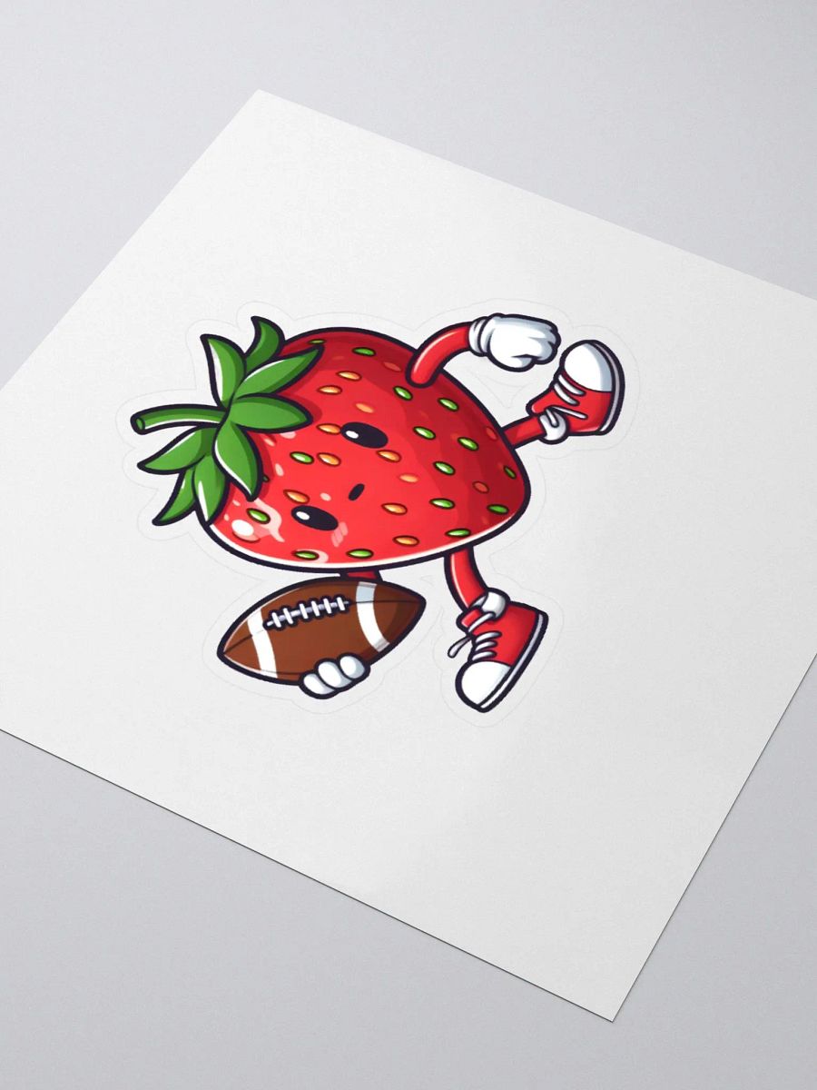 Strawberry Touchdown Kiss Cut Stickers product image (10)