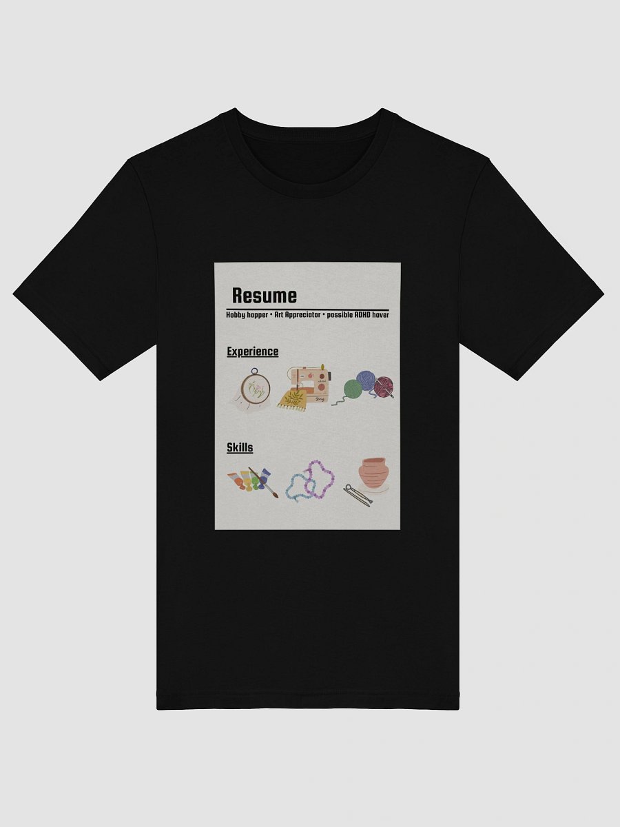 Resume of a Crafter T-Shirt product image (25)