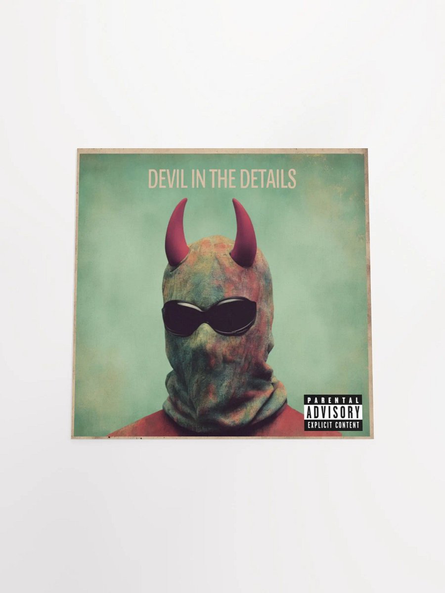DEVIL IN THE DETAILS ART PRINT product image (8)