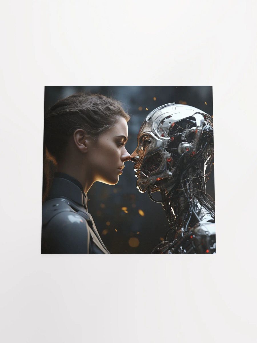 Girl with Robot Wall Art product image (25)