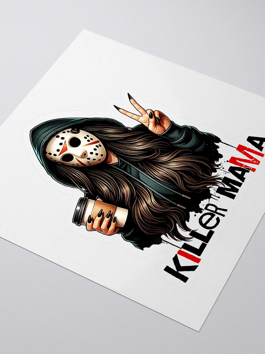 Killer Mama Peace Sign Sticker product image (3)