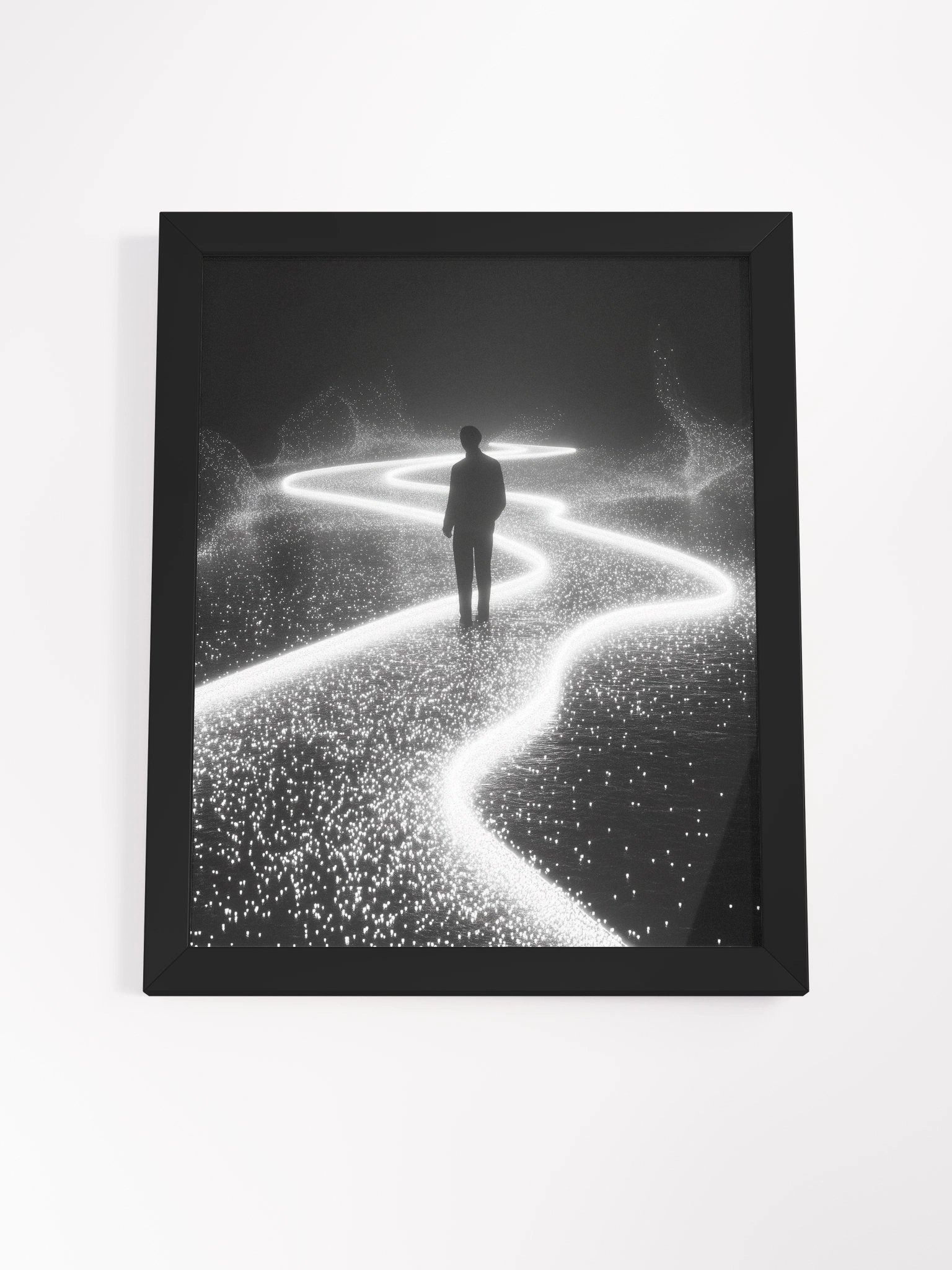 Luminous Journey Framed Matte Wall Art Canvas product image (6)