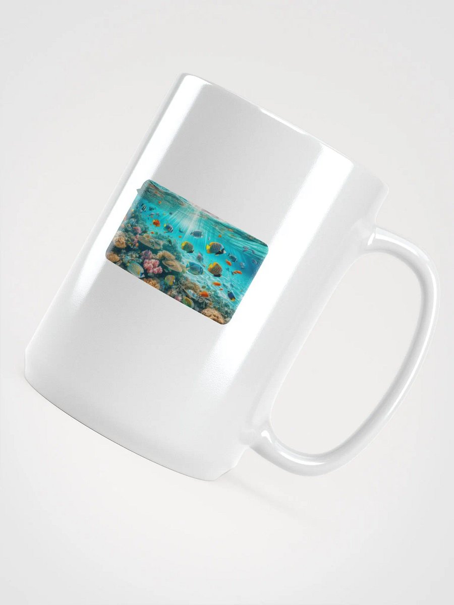Vertical Vibes Mug | AI Design beautiful underwater scenery product image (4)