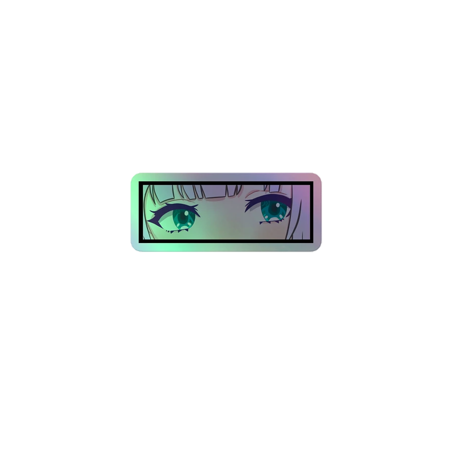 Holographic MissFushi's Eyes Sticker product image (1)