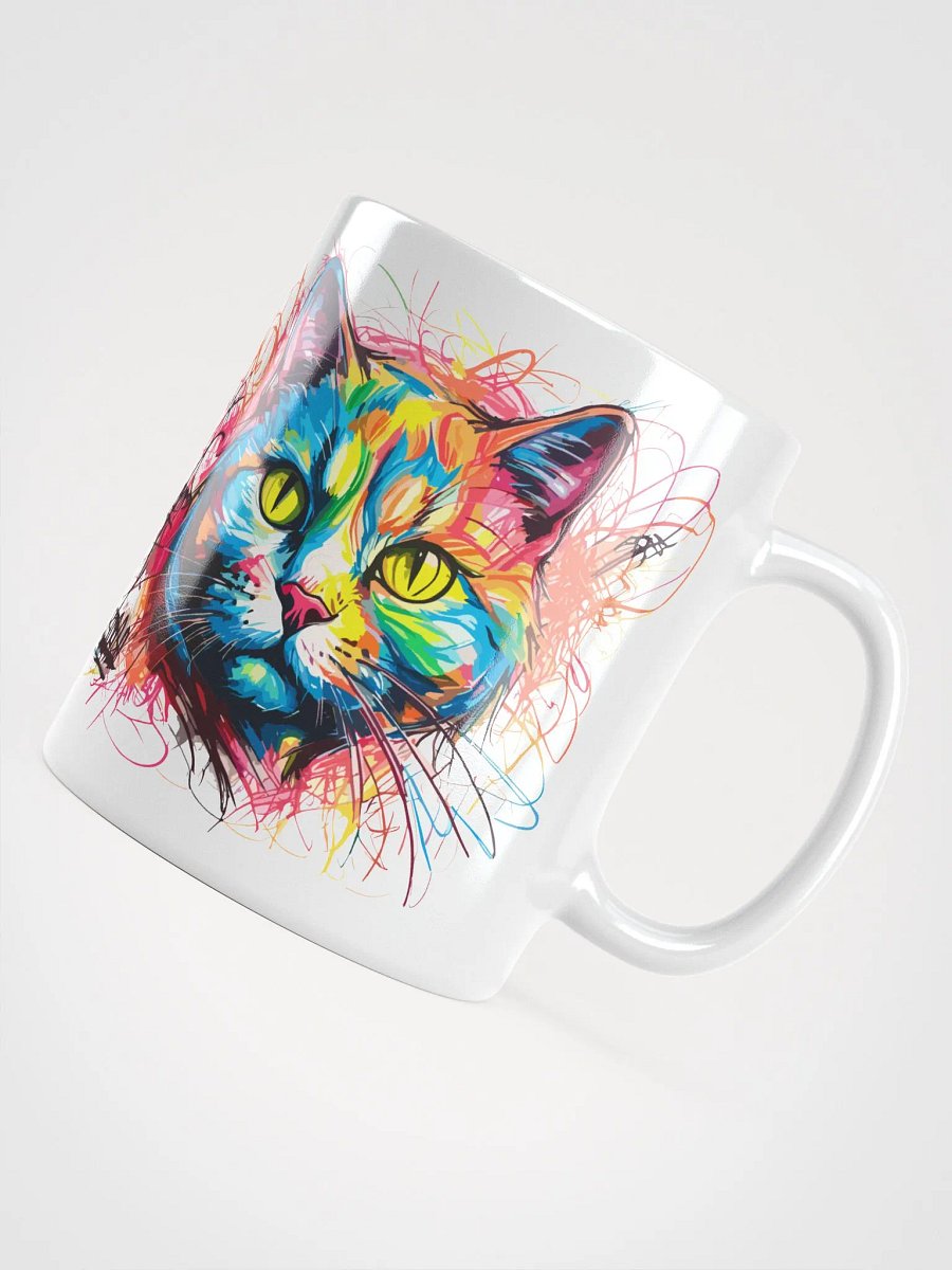 Graffiti Scribbles Cat 2 , Mug product image (8)