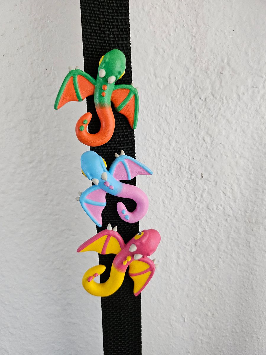 Gummy Wyrm 3D Pin product image (1)