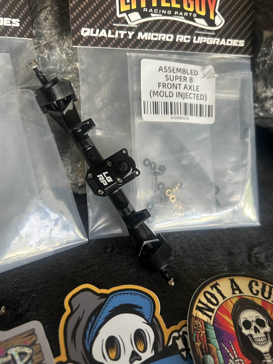 Super 8 Axle Set (INJECTION MOLDED) product image (3)