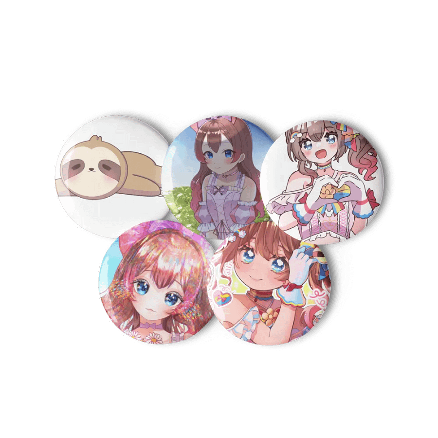 Sloth Pin Set (2nd Birthday Ver.) product image (6)